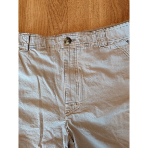 Gander Mountain Guide Series Cargo Shorts Mens 2XL XXL Khaki Cotton Outdoor - Picture 5 of 10